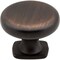Jeffrey Alexander 1-3/8" Diameter Brushed Oil Rubbed Bronze Belcastel 1 Cabinet Knob MO6303DBAC - alternate 5